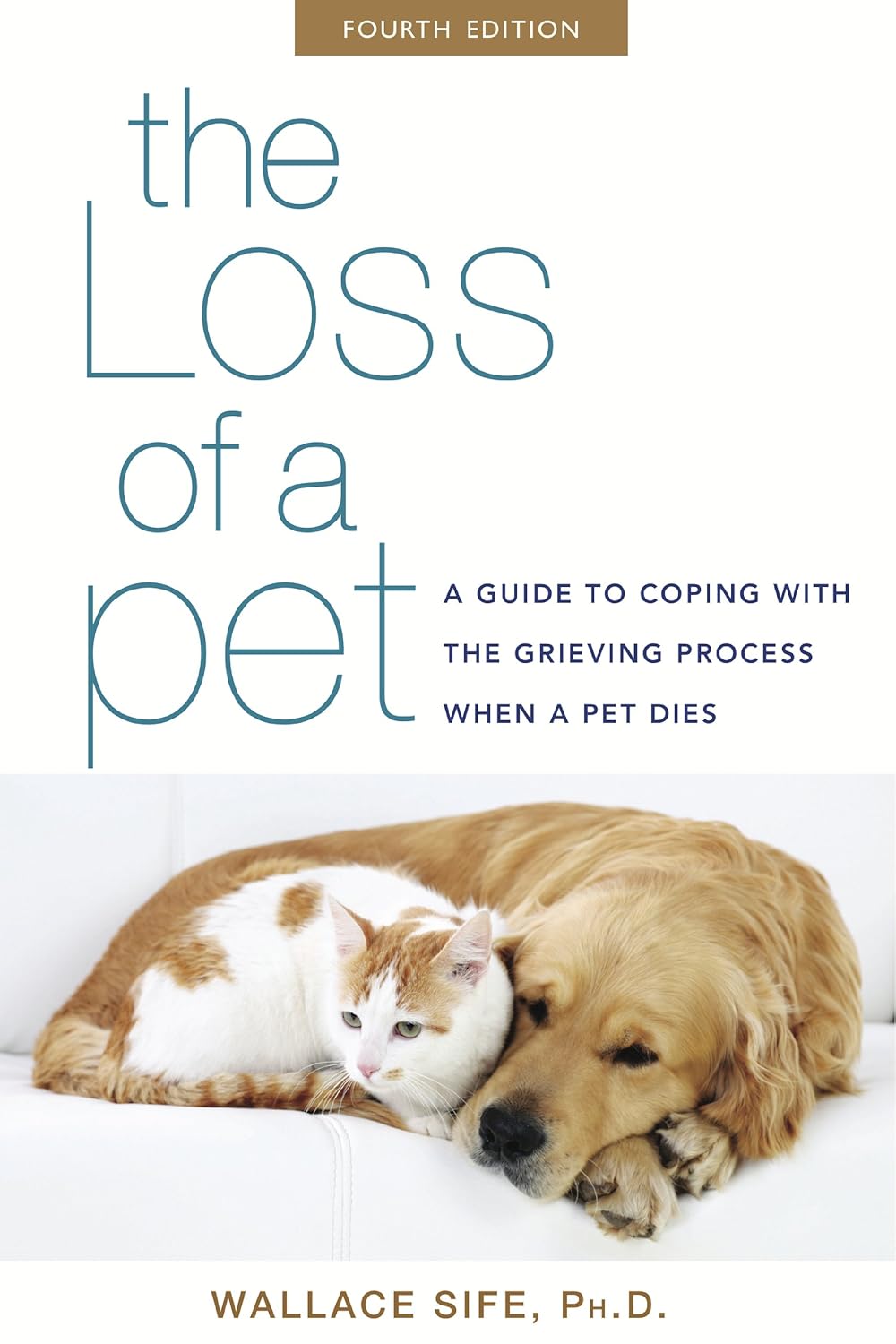 Book cover the loss of a pet