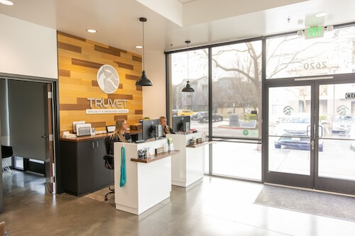 Truvet reception area